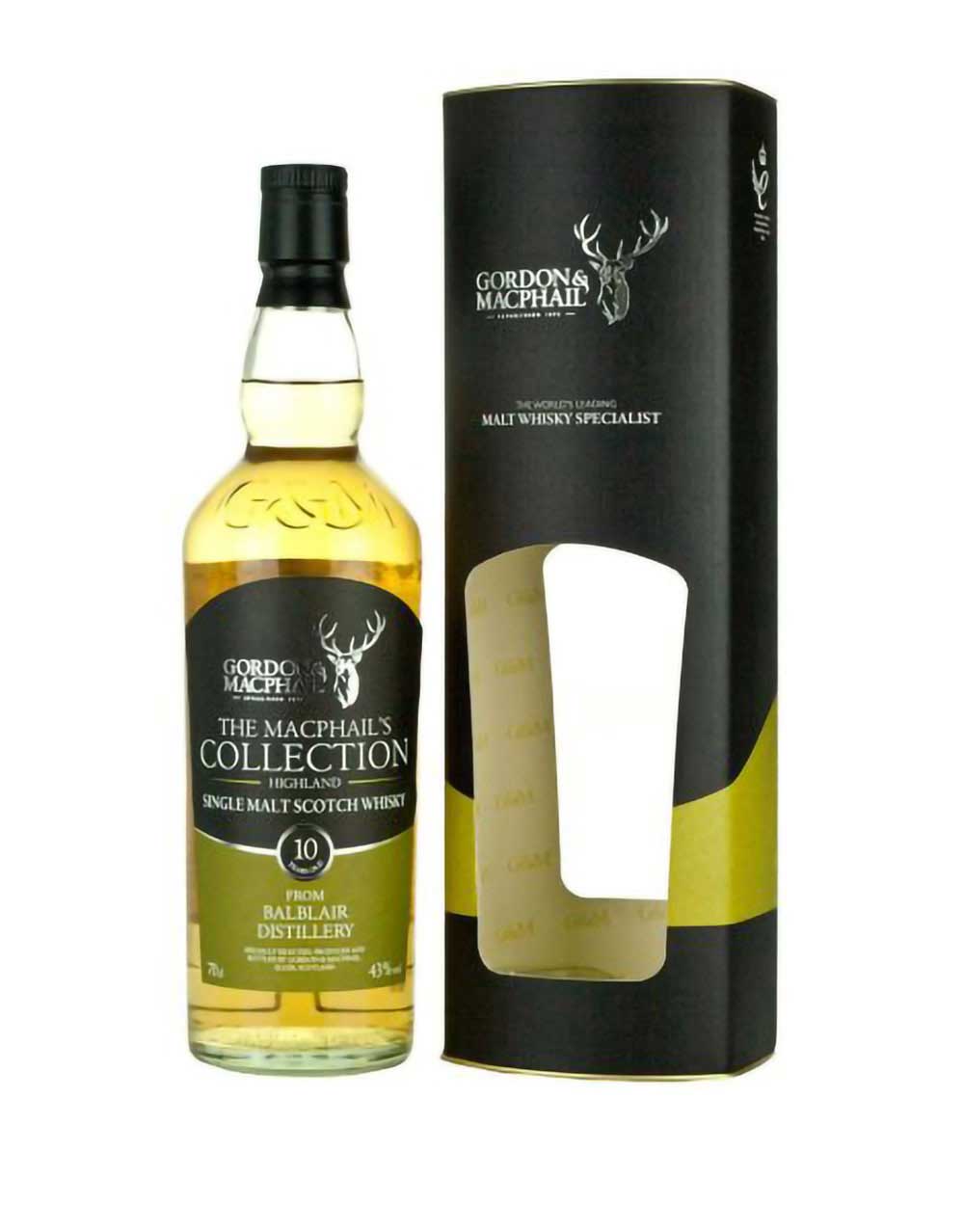 Gordon & Macphail's Balblair 10 Year Old Single Malt Scotch Whisky