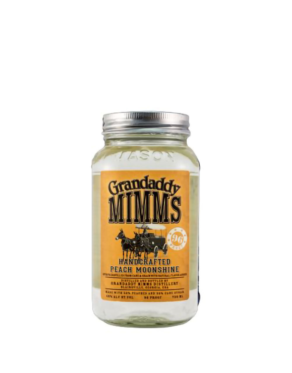 Grandaddy Mimms Moonshine Handcrafted Peach