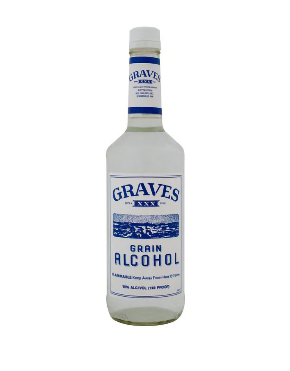 Graves Grain Alcohol 190 proof