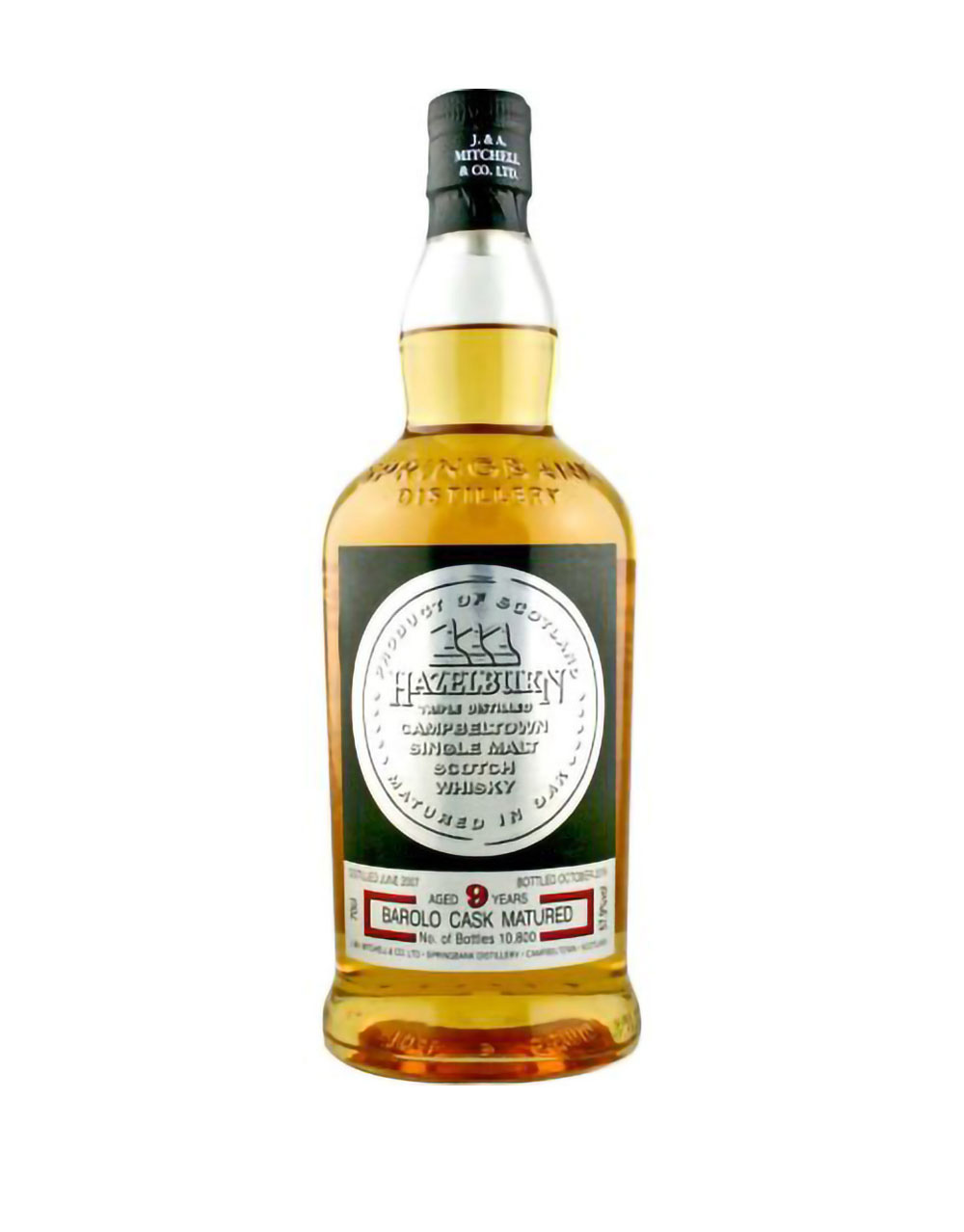 Hazelburn 9 Year Old Barolo Wood