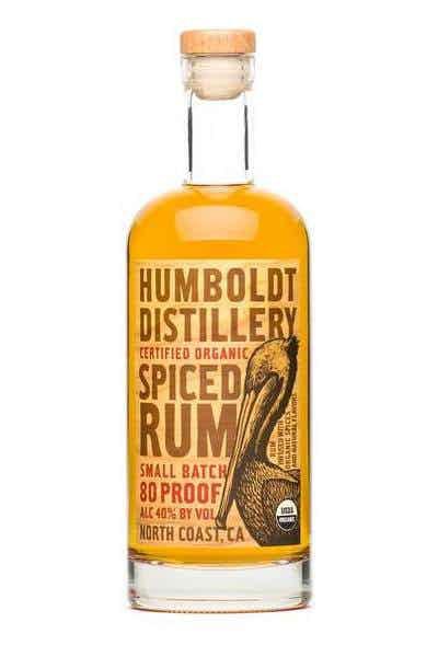 Humboldt Distillery Certified Organic Spiced Rum Small Batch 80 Proof 750 ml Rum