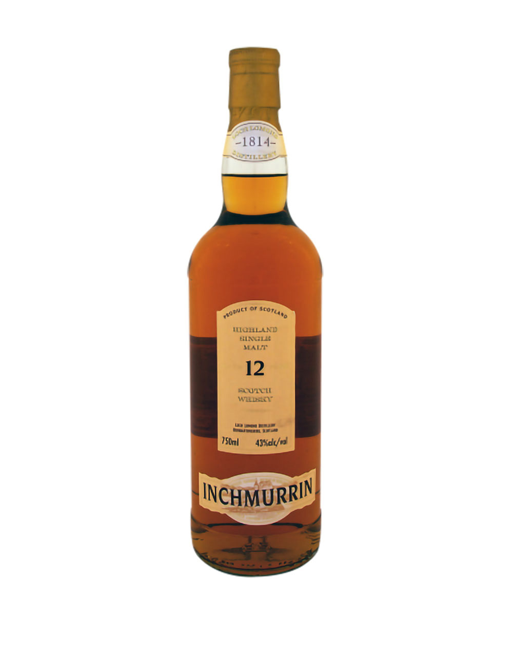 Inchmurrin 12 Year Old Single Malt Scotch Whisky