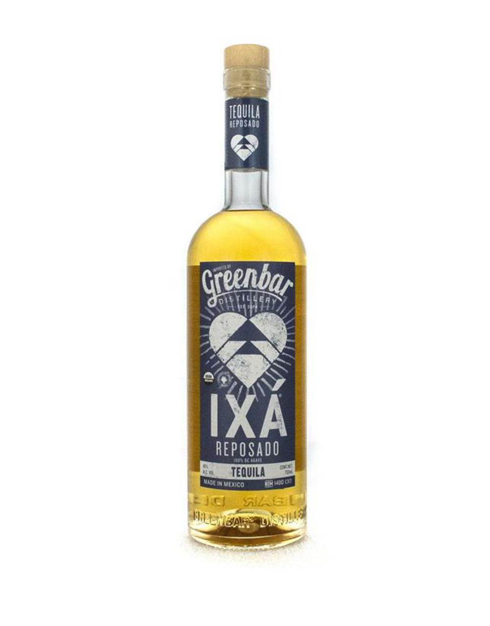 IXA Greenbar Organic Reposado Tequila