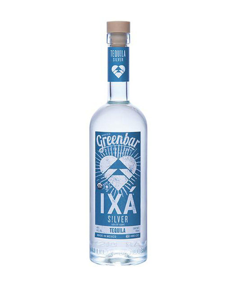 IXA Greenbar Organic Silver Tequila