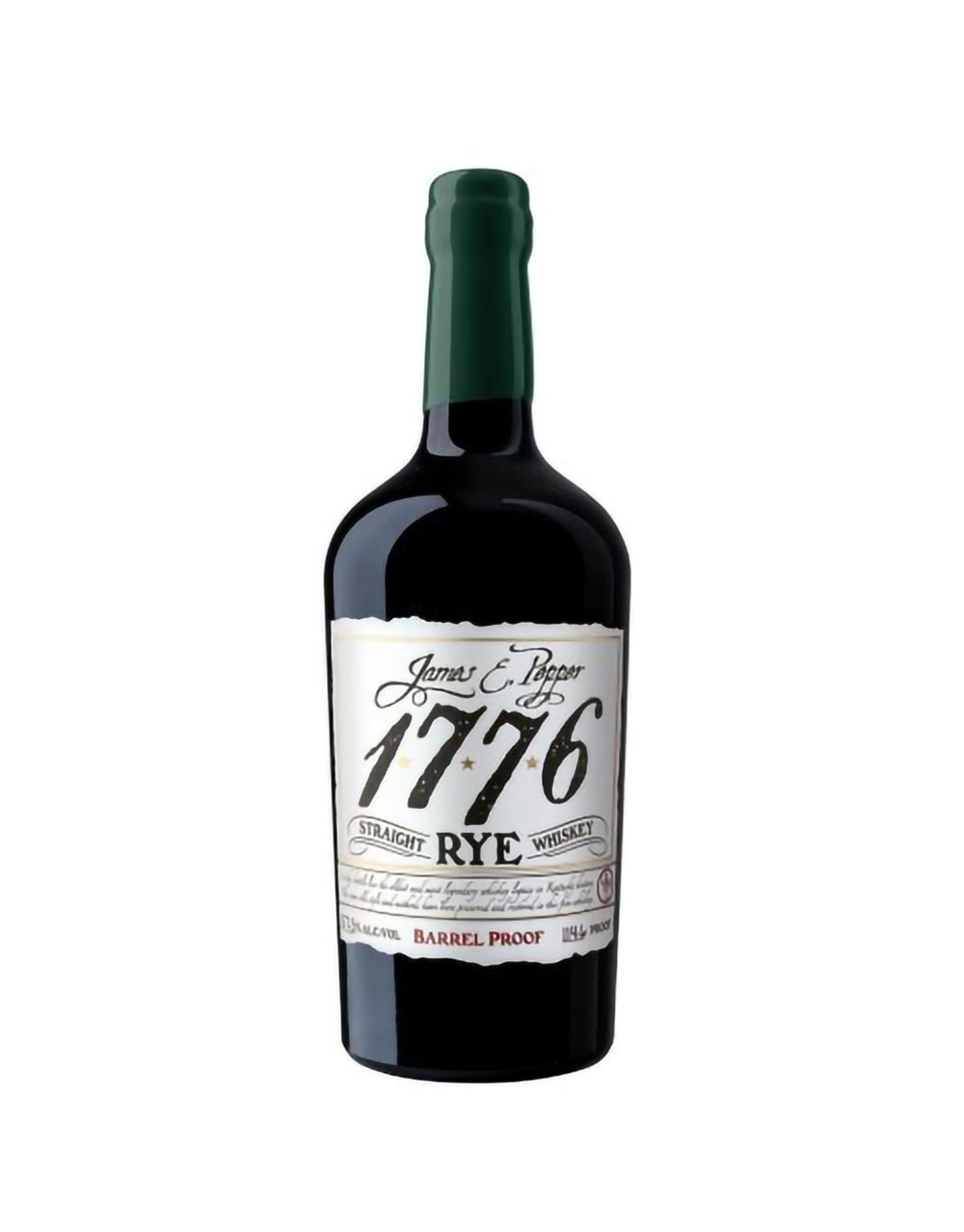 James E. Pepper 1776 Barrel Proof Straight Rye Whiskey