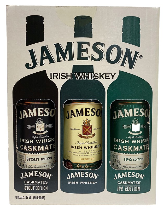 Jameson Irish whiskey Trilogy (3 pack of 375ml) 375 ml x3 Whisky