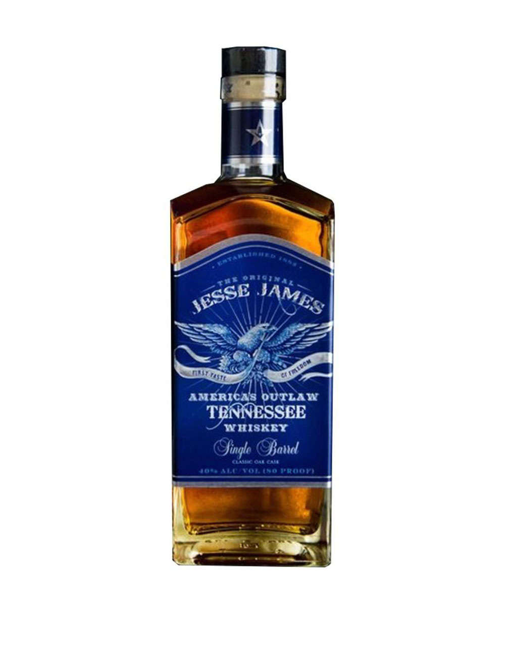 Jesse James American Outlaw Tennessee Whiskey