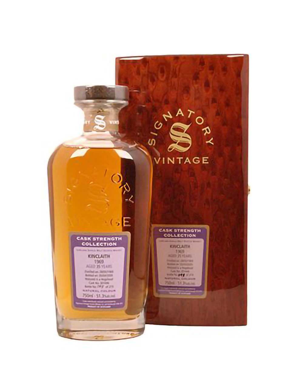 Kinclaith 35 Year Old Single Malt Scotch Whisky (Signatory Bottling)