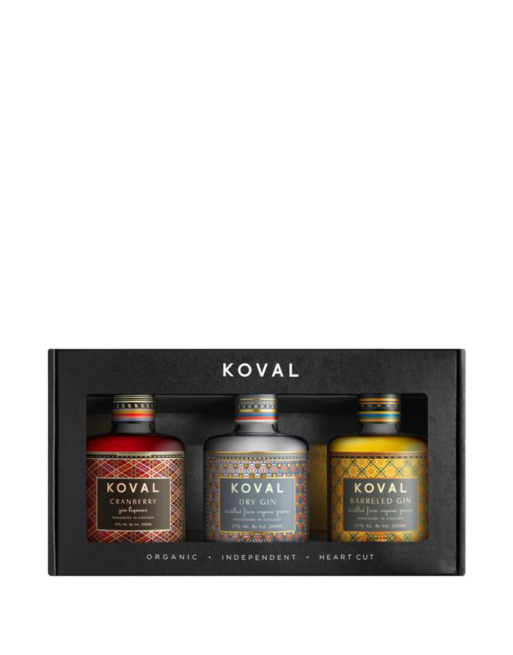 Koval Gin Trio Gift Pack