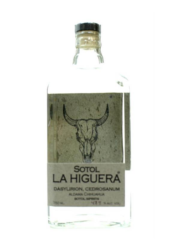 La Higuera Sotol Dasylirion Cedrosanum 750 ml Mezcal