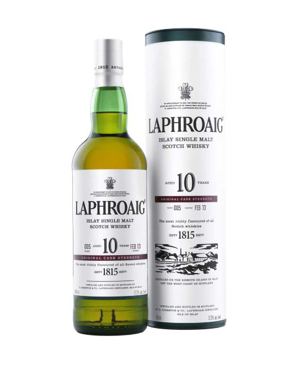 Laphroaig 10 Year Old Cask Strength Single Malt Scotch Whisky