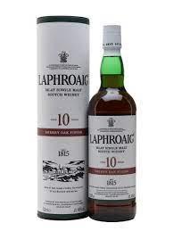 Laphroaig Islay Single Malt Scotch Sherry Oak Finish 10 year 750 ml
