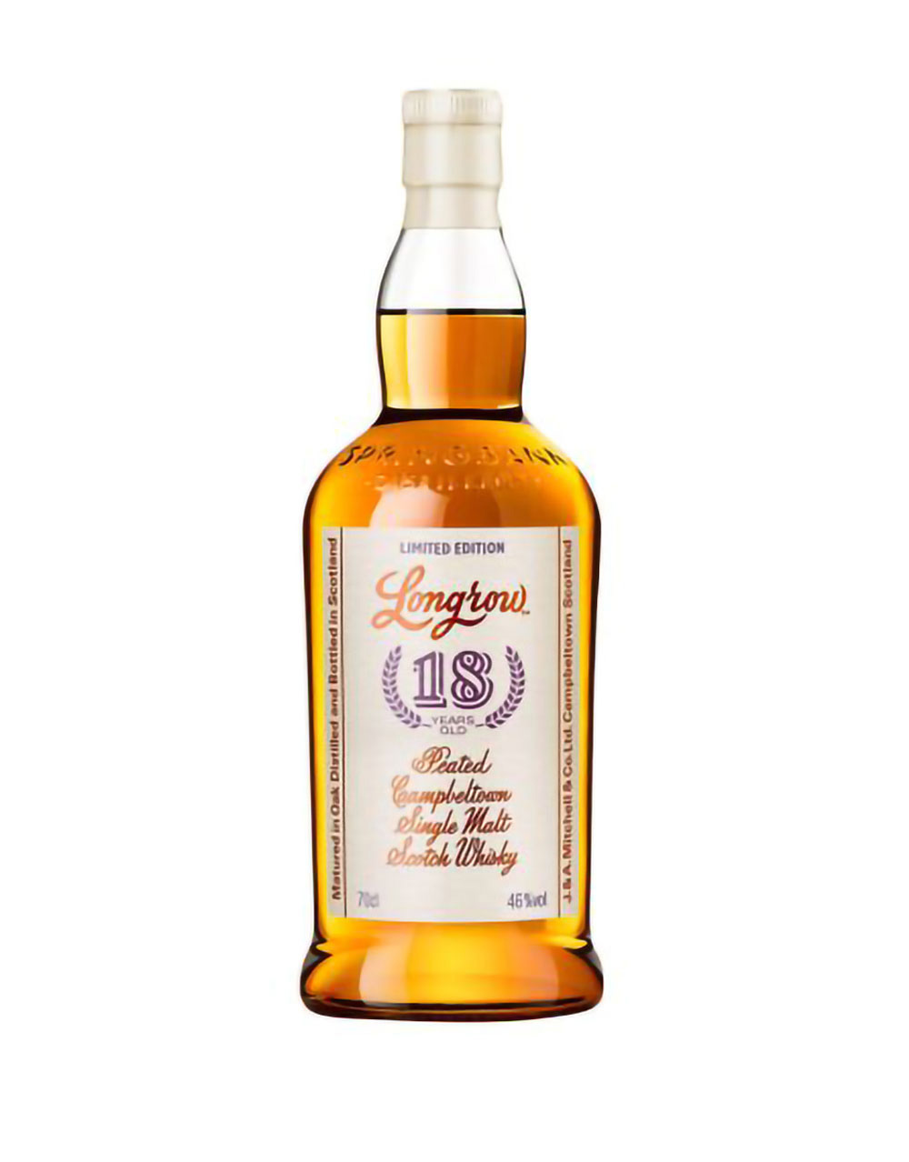 Longrow 18 Year Old Single Malt Scotch Whisky