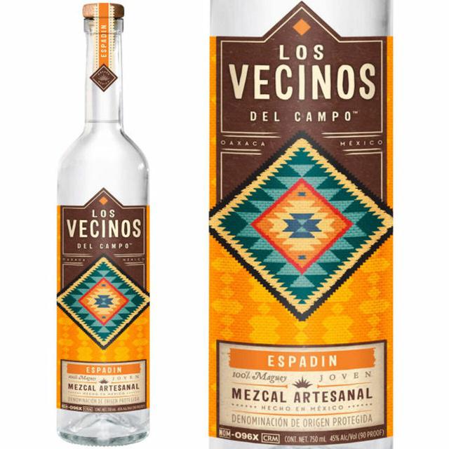 Los Vecinos  DEl Campo Espadin Mezcal Joven Artesanal 750 ml Mezcal