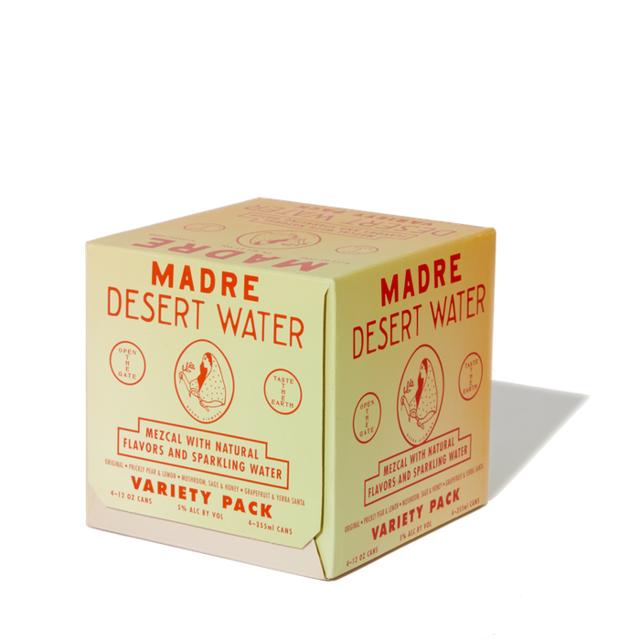 Madre Desert Water Madre Mezcal Variety (4 Pack) 355 ML