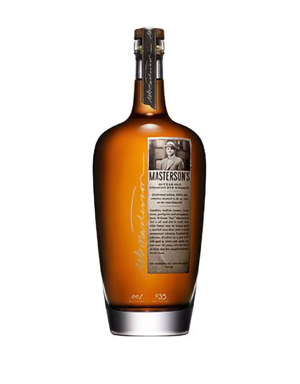 Masterson's 10 Year Old Single Cask Straight Rye Whiskey