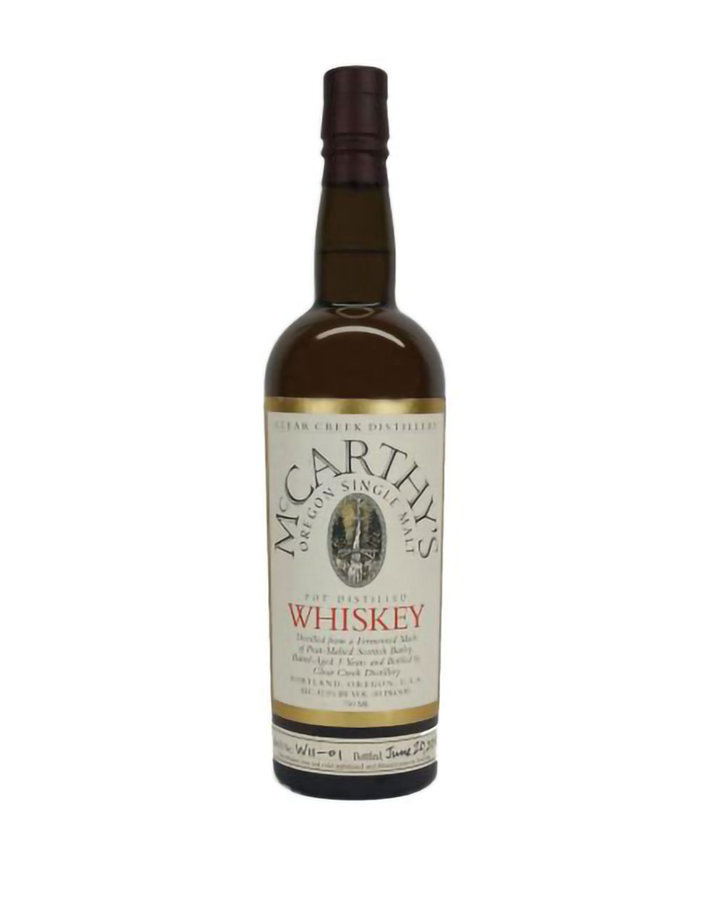 McCarthy's Oregon Single Malt Whiskey