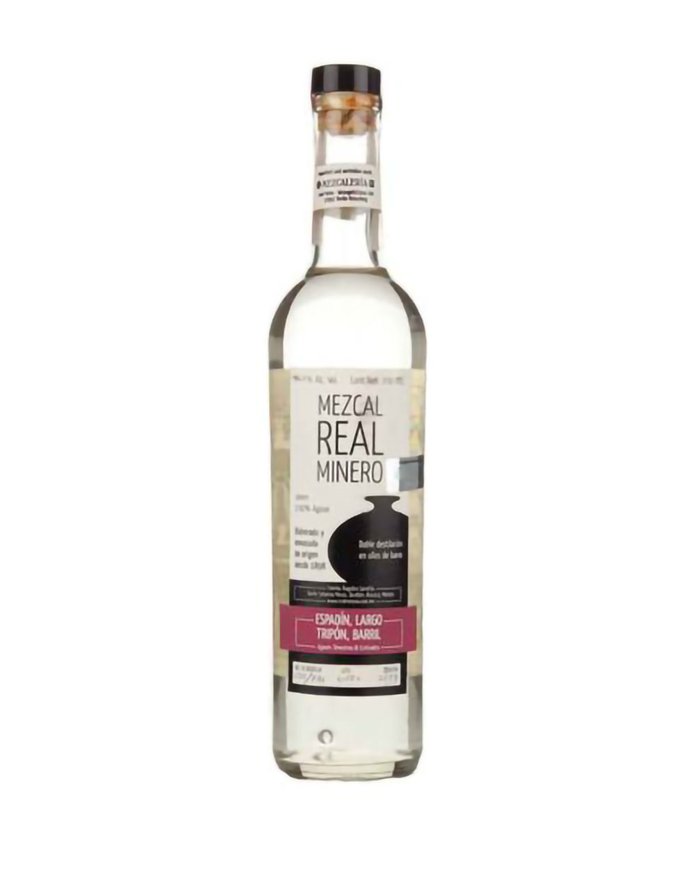 Mezcal Real Minero Espadin, Largo, Tripon & Barril