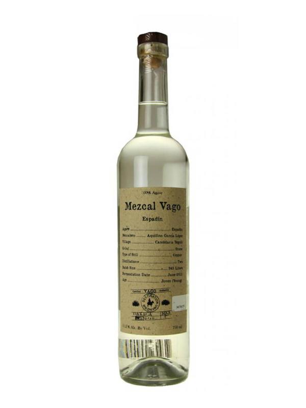 Mezcal Vago Espadin - Aquilino 750 ml Tequila