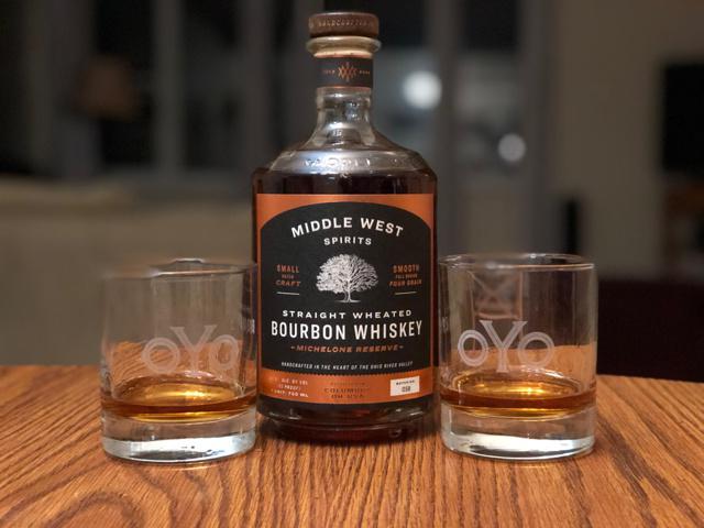 Middle West Spirits Straight Wheated Bourbon Whiskey Michelone Reserve Small Batch Craft (Batch # 070) 750 ml Whisky