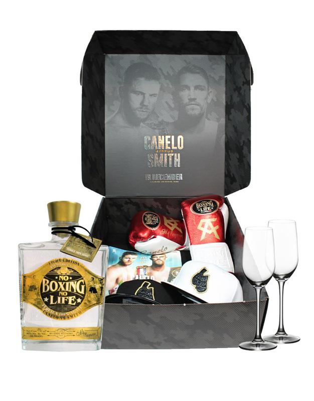 No Boxing No Life Gift Set - Canelo Signed Gloves Non-Alcoholic