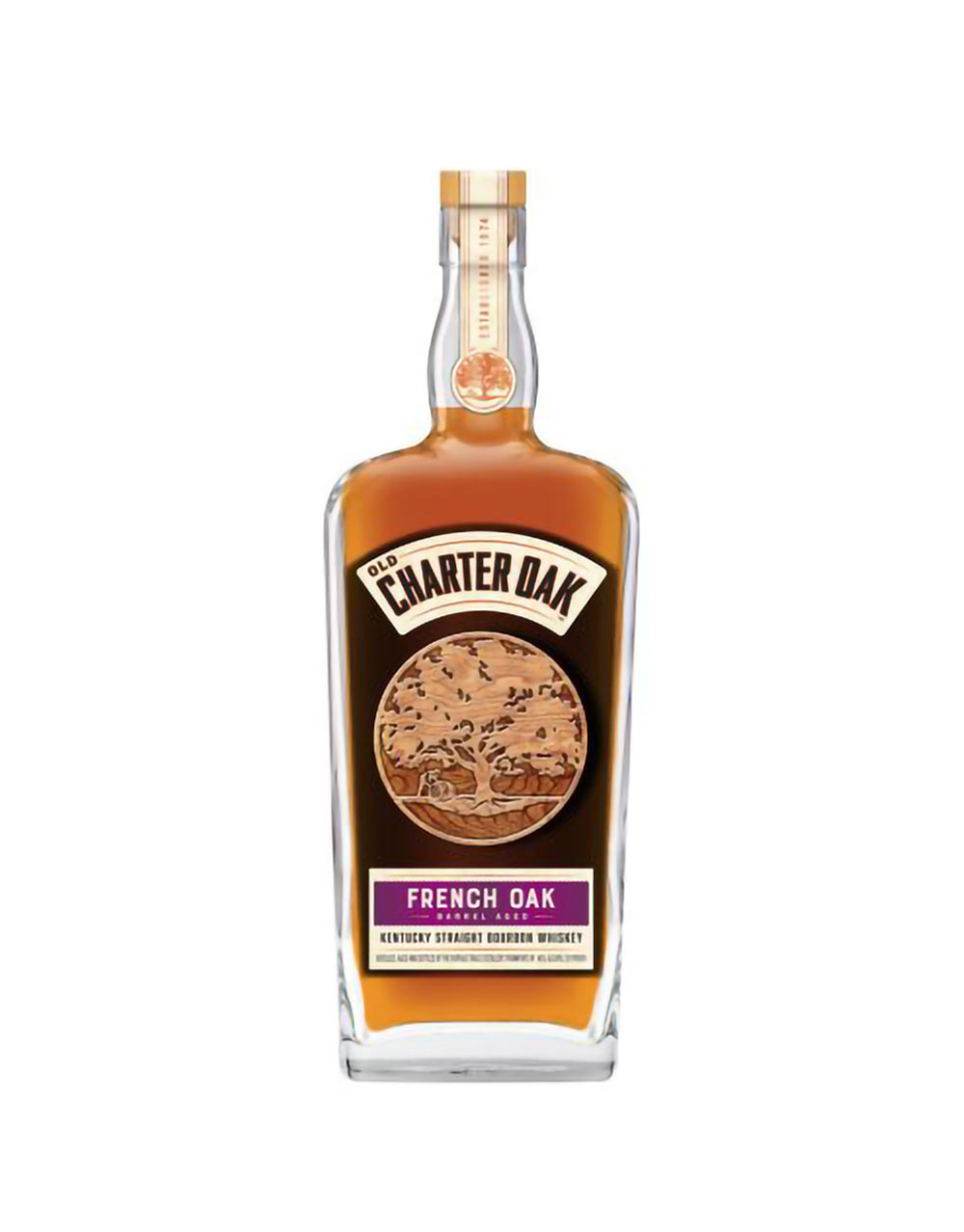 Old Carter Oak French Oak Kentucky Straight Bourbon Whiskey