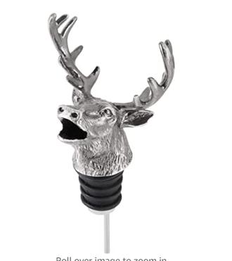Old Elk Elk head Pourer