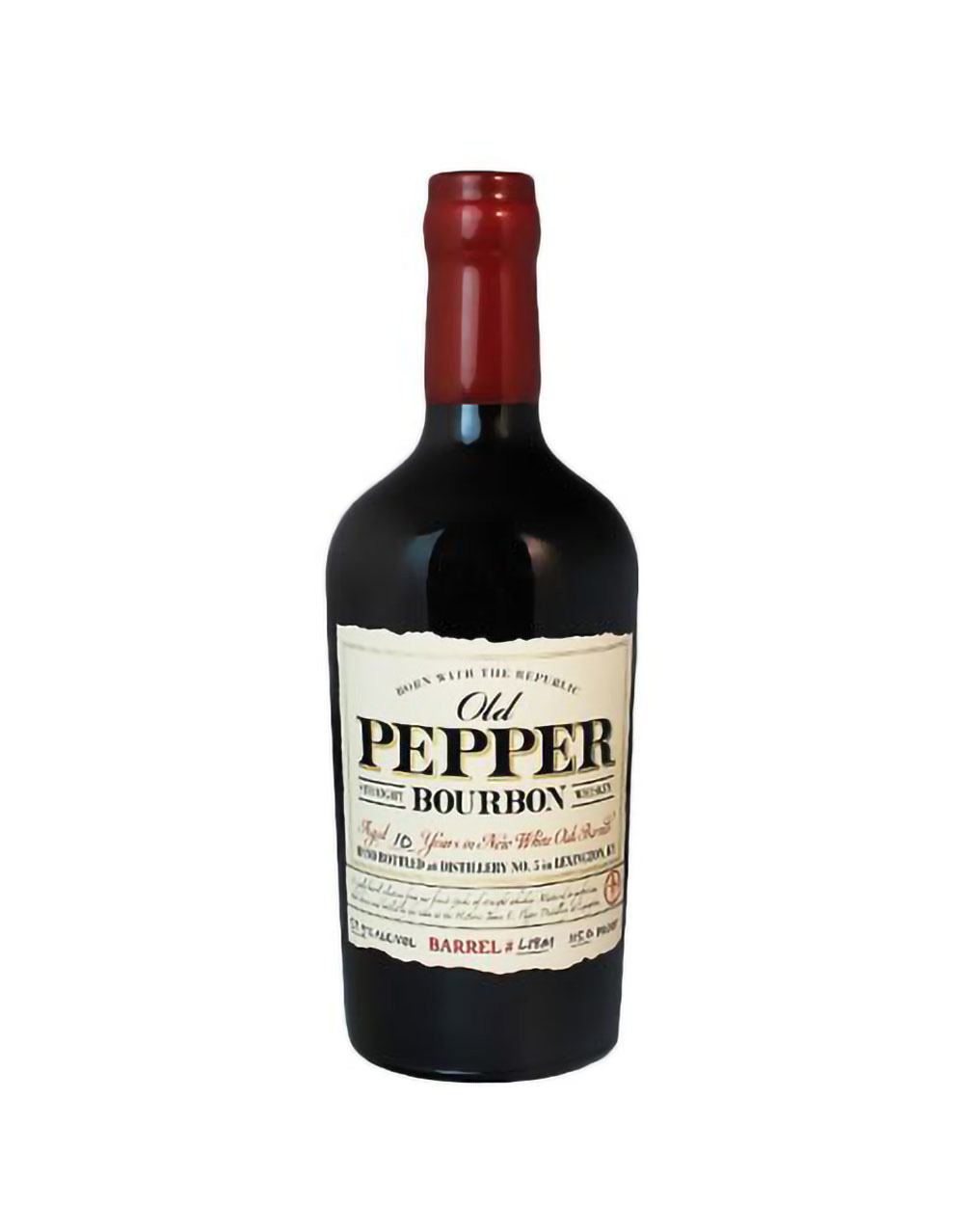 Old Pepper 10 Year Old Single Barrel Bourbon Whiskey
