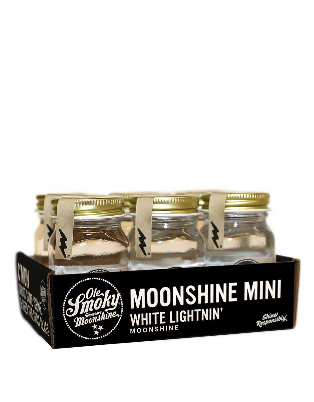 Ole Smoky White Lightnin' Moonshine Minis