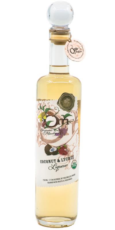 Organic Mixology Coconut & Lychee Liqueur 750 ml Fruit