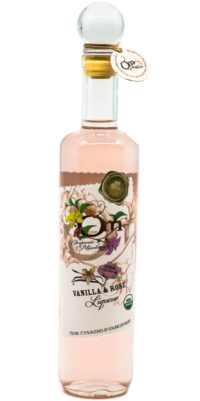 Organic Mixology Vanilla & Rose 750 ml Floral