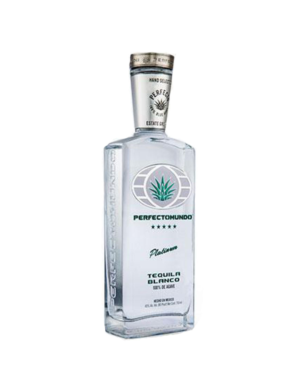 Perfectomundo Platinum Blanco Tequila