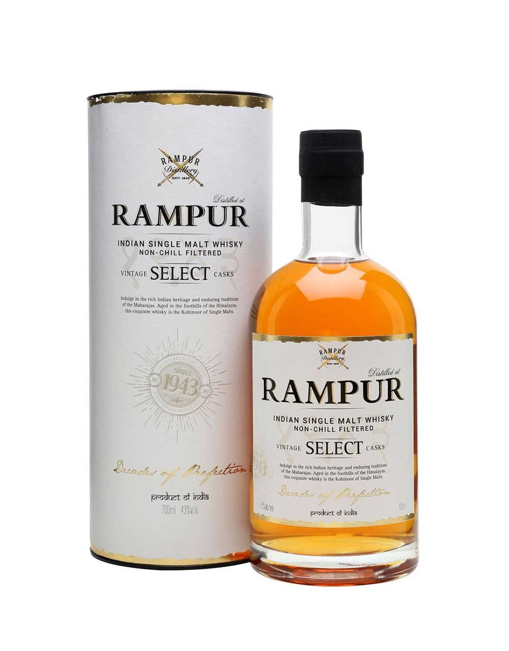 Rampur Select Indian Single Malt Whiskey