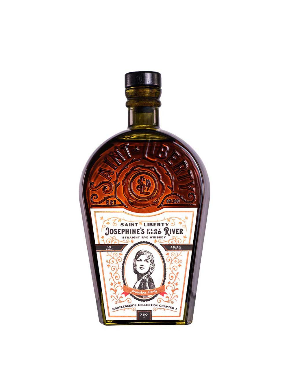 Saint Liberty Josephine's Flat Head River Rye Whiskey