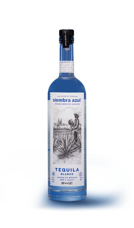 Siembra Azul The Future of Tradition Tequila Blanco 750 ml Tequila