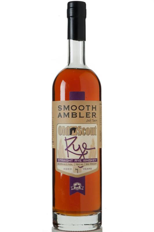 Smooth Ambler Old Scout Single Barrel Cask Strength Straight Rye 4 Yr 750 ml Whisky