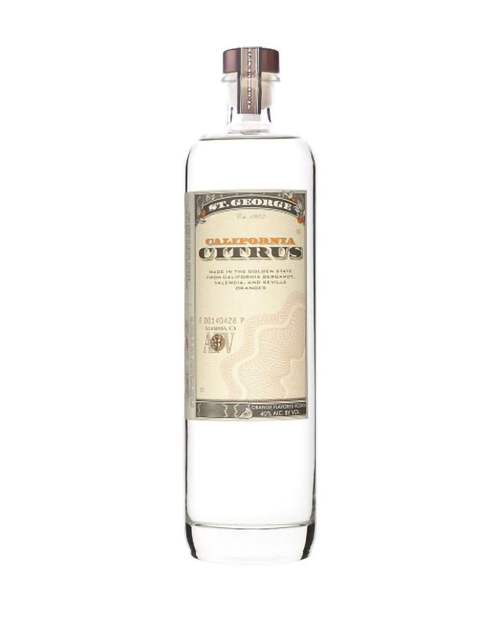St. George California Citrus Vodka