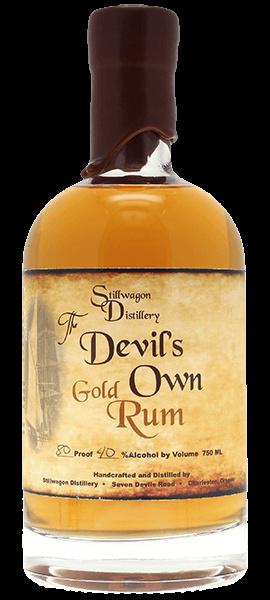 Stillwagon Distillery The Devils Own Gold Rum 120 Proof Batch #8 750 ml Rum