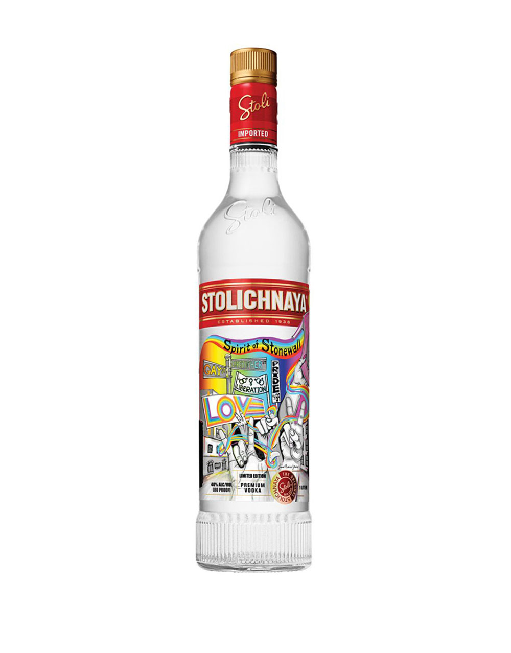 Stolichnaya Spirit of Stonewall Limited Edition Vodka