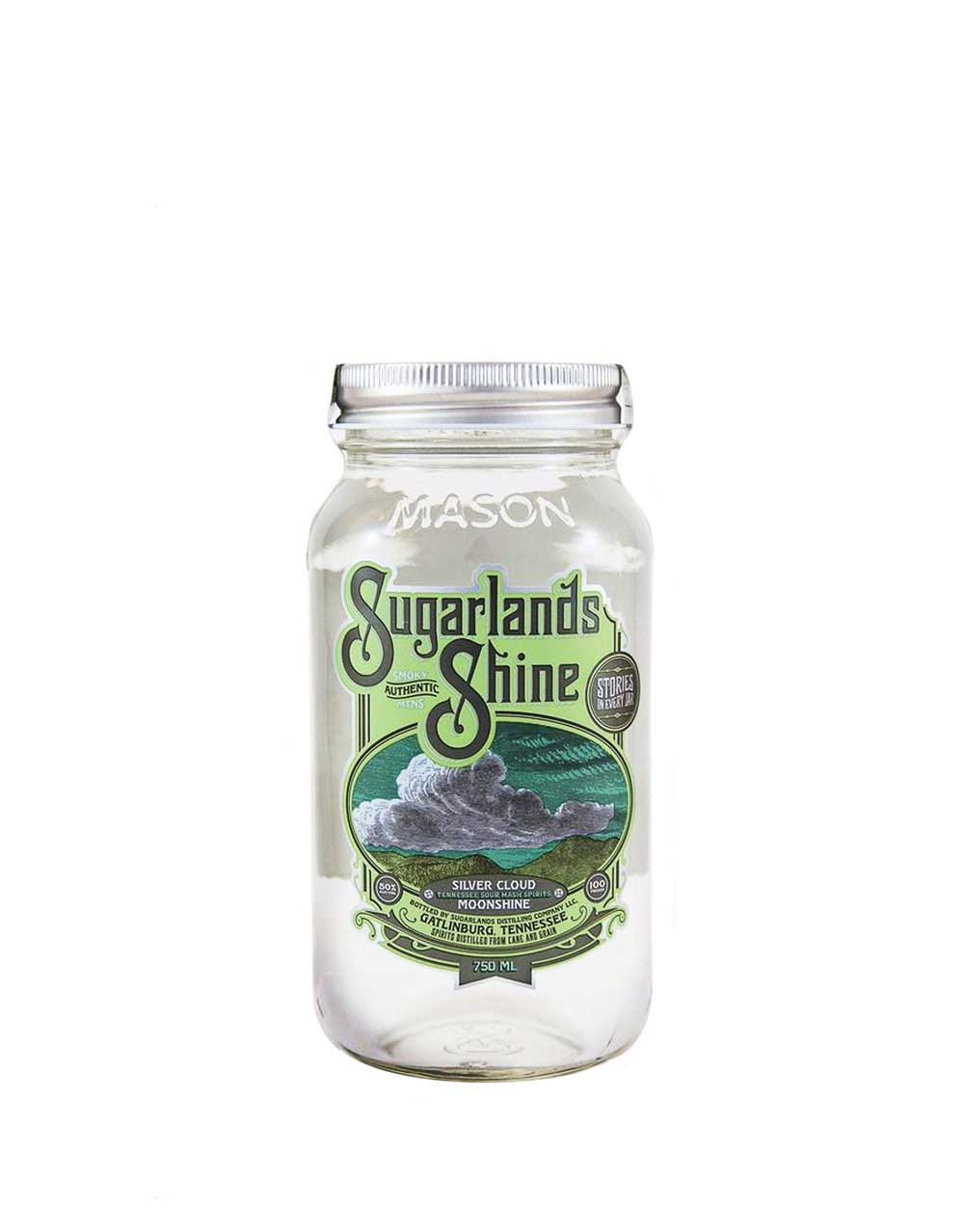 Sugarlands Silver Cloud Tennessee Sour Mash Moonshine