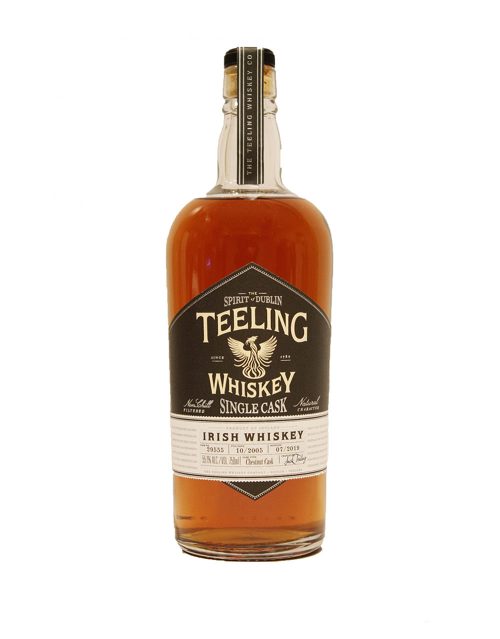Teeling Single Chestnut Cask 110.2 Proof Single Malt Irish Whiskey