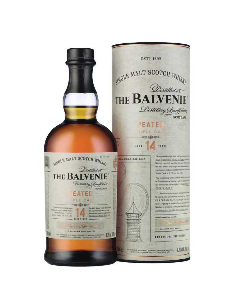 The Balvenie 14 Year Old Peated Triple Cask Single Malt Scotch Whisky