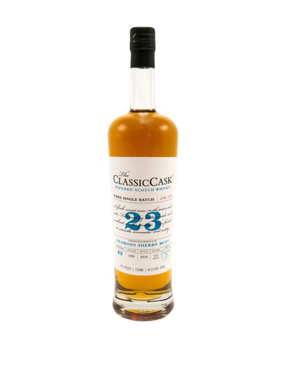The Classic Cask 23 Year Old Oloroso Sherry Finish Blended Scotch Whisky