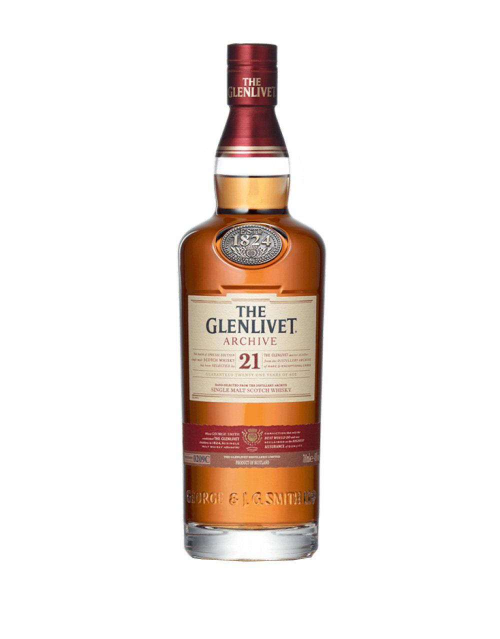 The Glenlivet 21 Year Old Single Malt Scotch Whisky