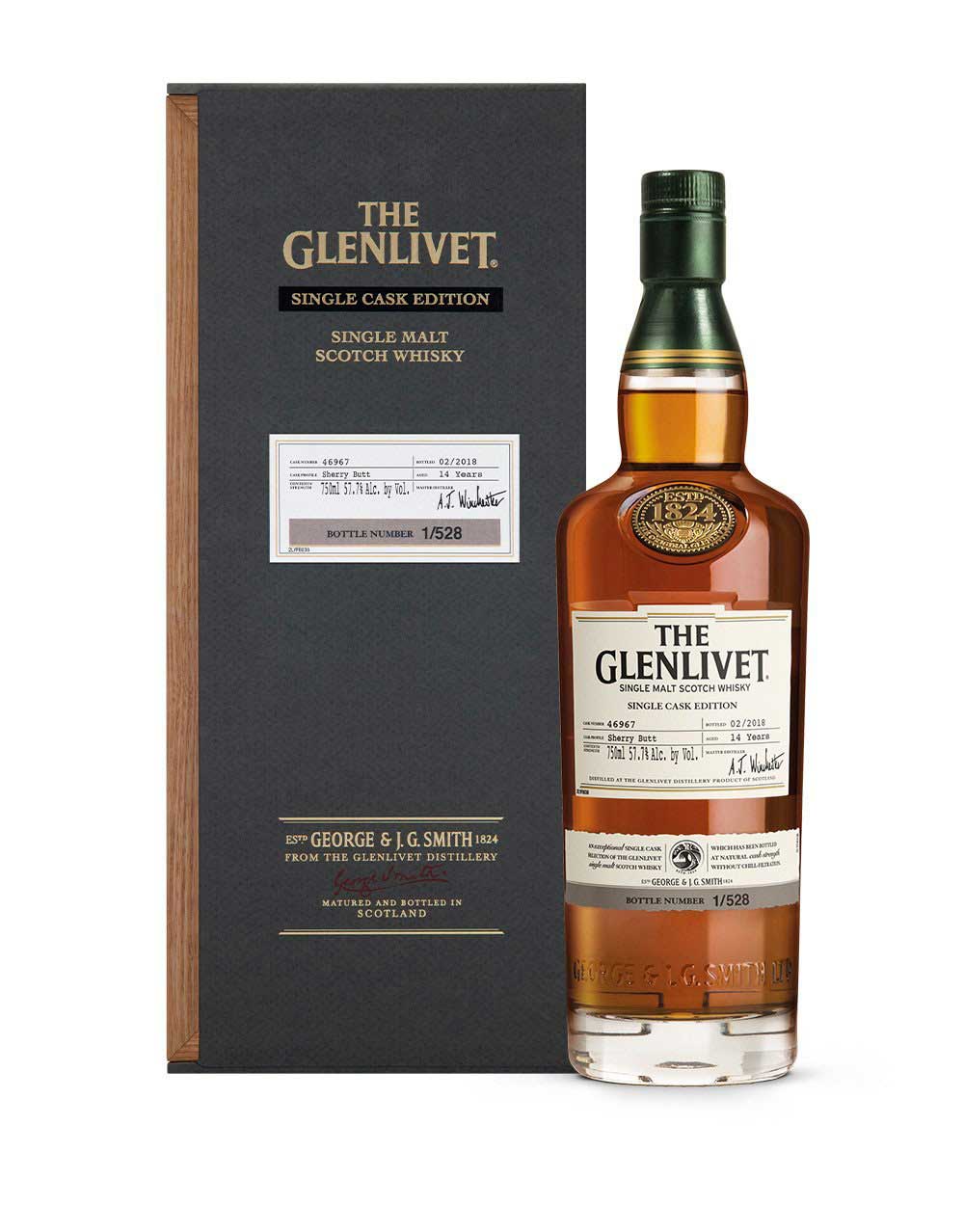 The Glenlivet Single Cask Edition 2nd Fill Sherry scotch whisky