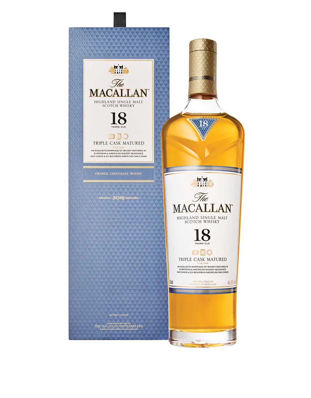 The Macallan Triple Cask Matured 18 Year Old