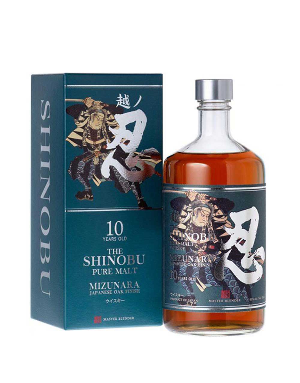 The Shinobu 10 Year Old Pure Malt Japanese Whisky