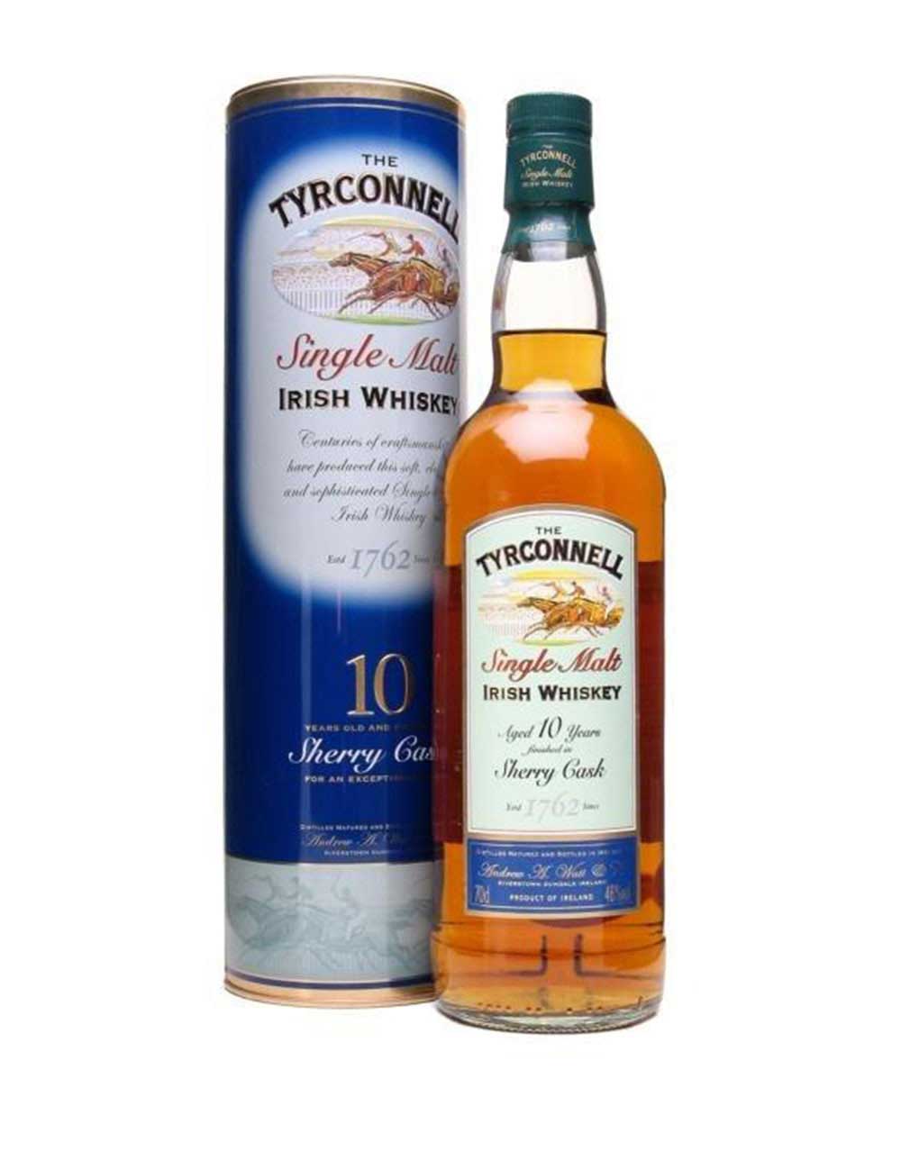 The Tyrconnell 10 Year Old Sherry Cask Finish Whiskey