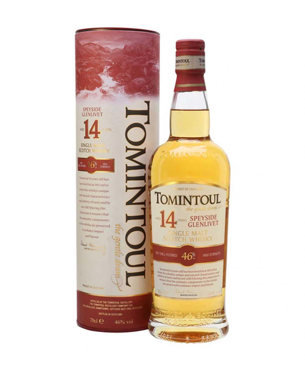 Tomintoul Speyside Glenlivet 14 Year Single Malt