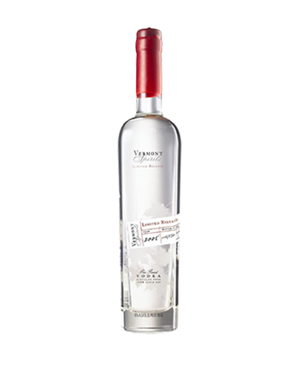 Vermont Spirits Limited Release Vodka